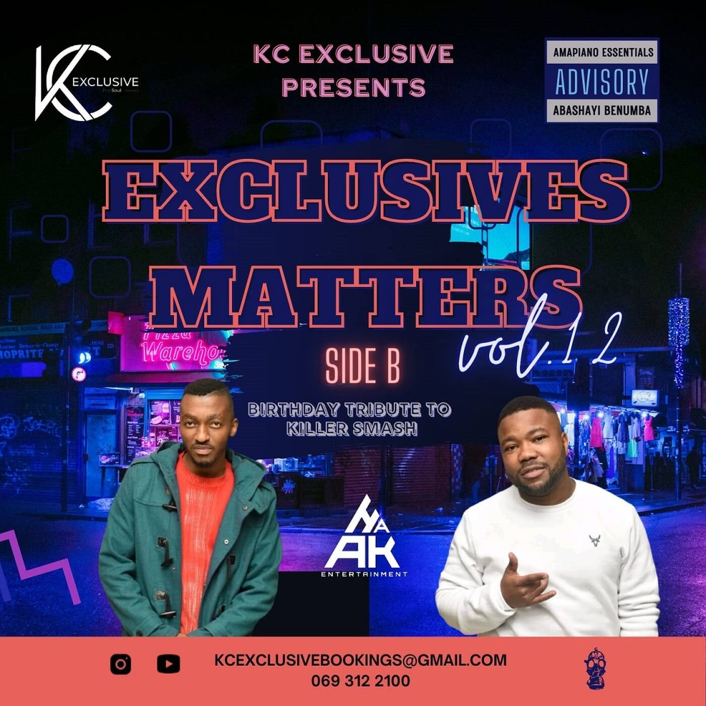 Exclusives Matter Vol. 12 SIDE B (DANCE MIX Killer Smash Birthday Tribute) [Mixed By KC Exclusive] episode artwork