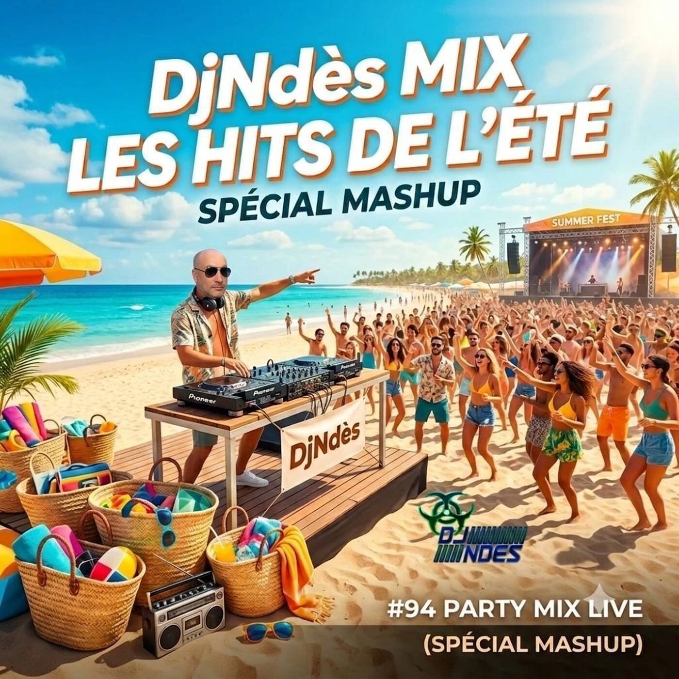 DjNdès Party Mix Live #94 (Spécial Mashup) — ITMPROD en Mix Live  set dj-Radio cover