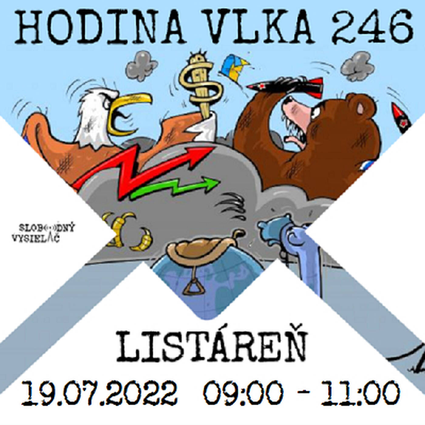 Hodina Vlka 246 - 2022-07-19 listáreň episode artwork