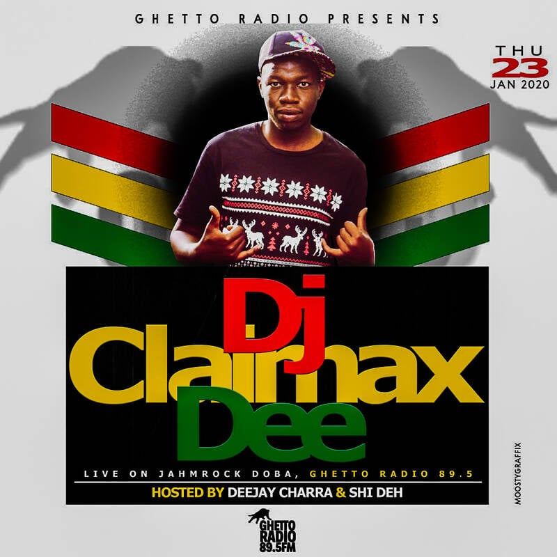 JAMROCK DOBA GHETTO RADIO 23 JAN 2020 DJ CLAIMAX DEE