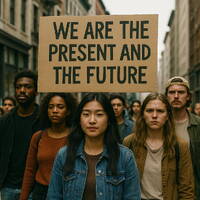 We are the present and the future by Chento