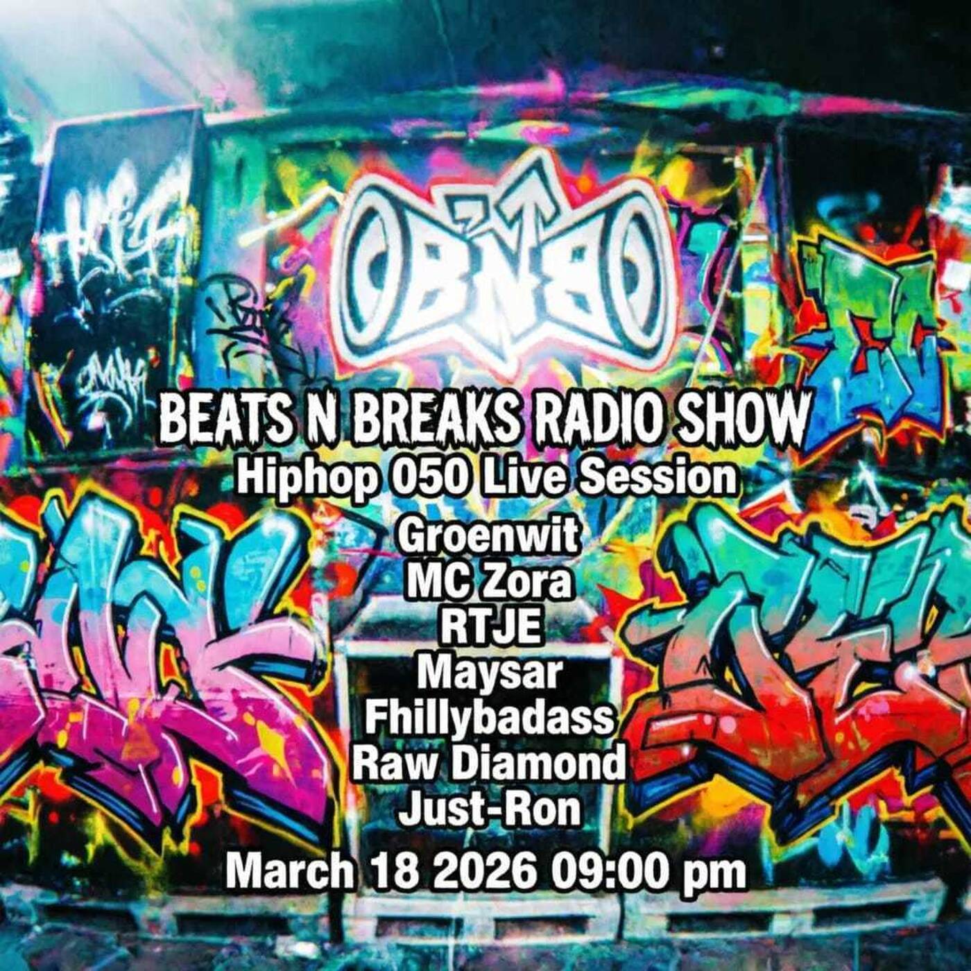 Beats 'n Breaks 2026-03-18  HipHop 050 Delegation live from ORKZ-Bar! episode artwork