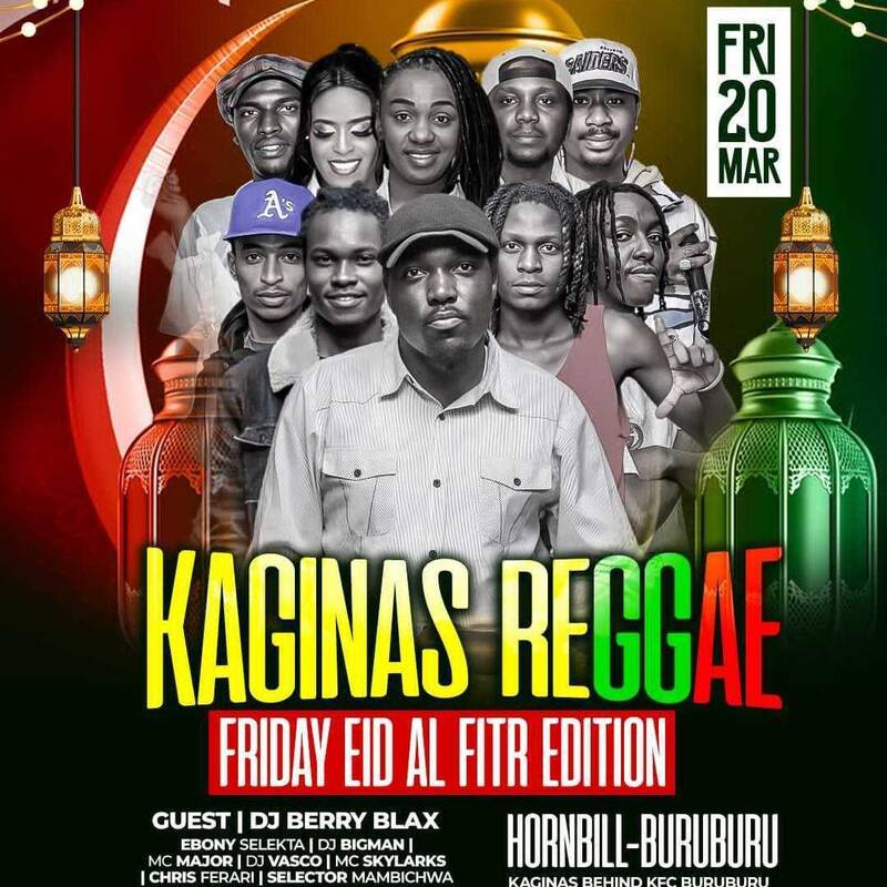 DJ BERRY BLAX FT REAL SKYLARKS KAGINAS REGGAE FRIDAYS EID AL FITR EDITION