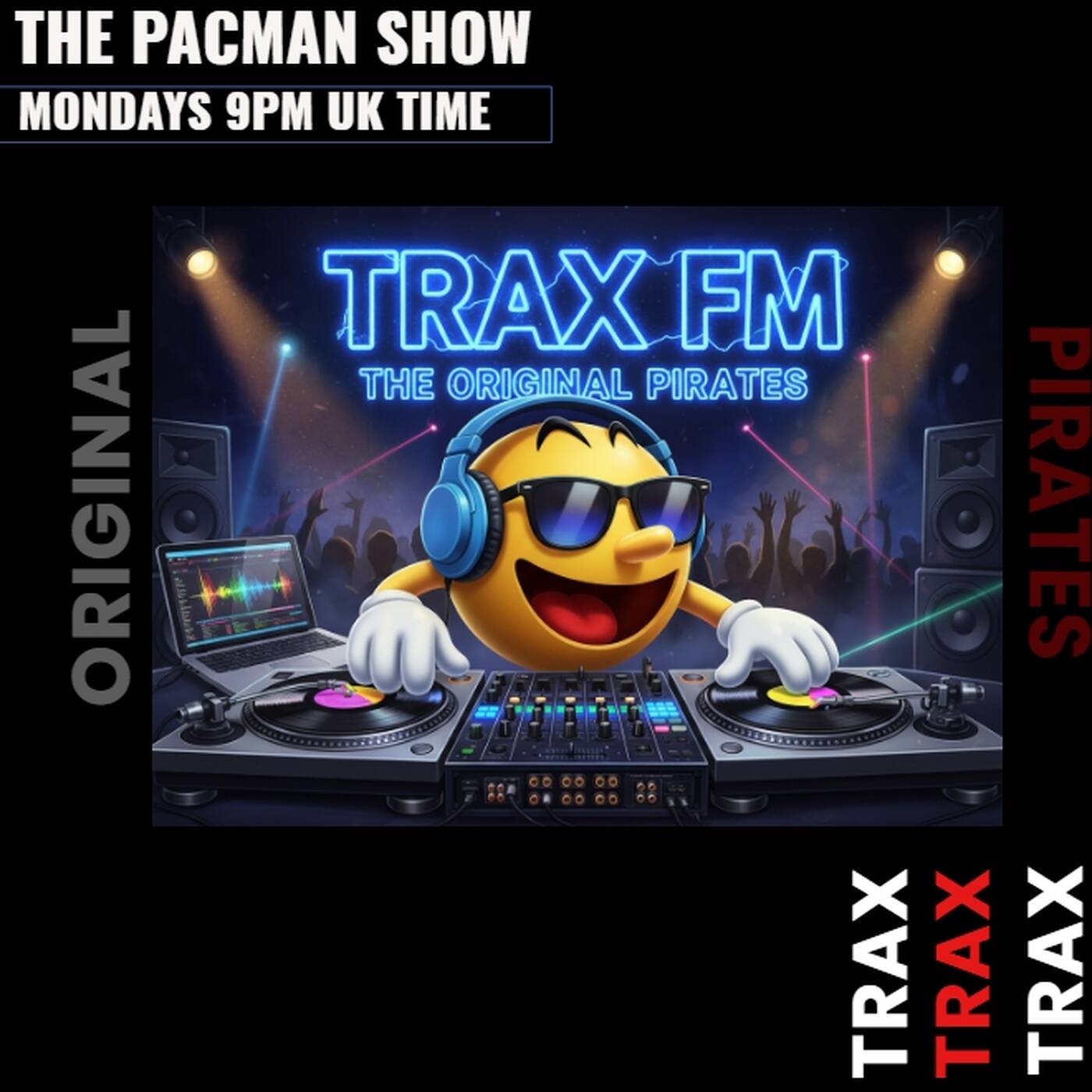The Pacman Show Replay on www.traxfm.org - 20th April 2026 episode artwork
