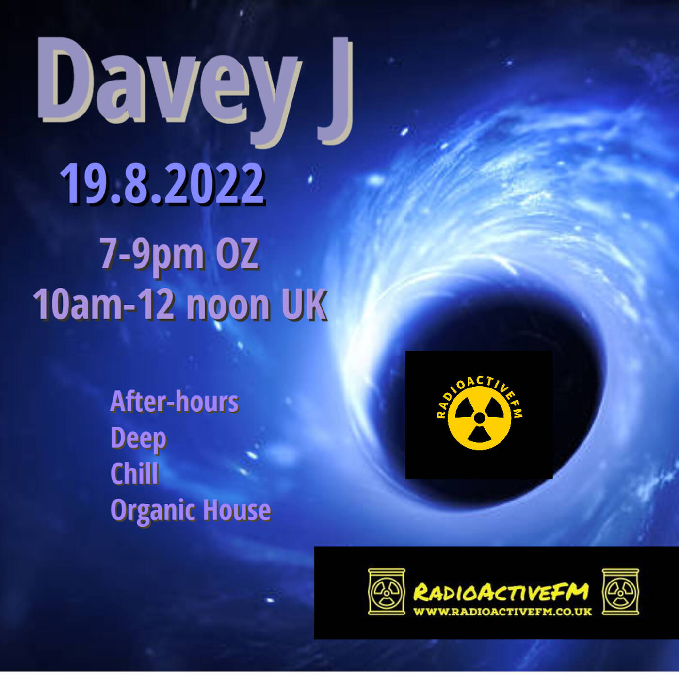 Davey J - The JWST Appreciation Mix 19.8.2022 episode artwork