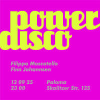 2025-09-13 Live At Power Disco (Filippo Moscatello, Finn Johannsen) by Finn Johannsen