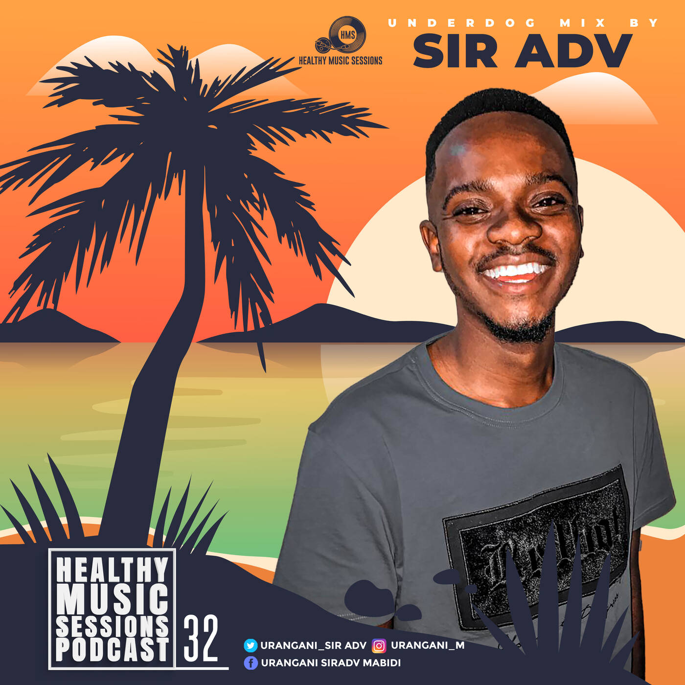 healthy music sessions 032(Underdog Mix)by SirAdv episode artwork