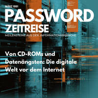 Von CD-ROMs und Datenängsten: Die digitale Welt vor dem Internet - PASSWORD Zeitreise 1991#03 by infobroker