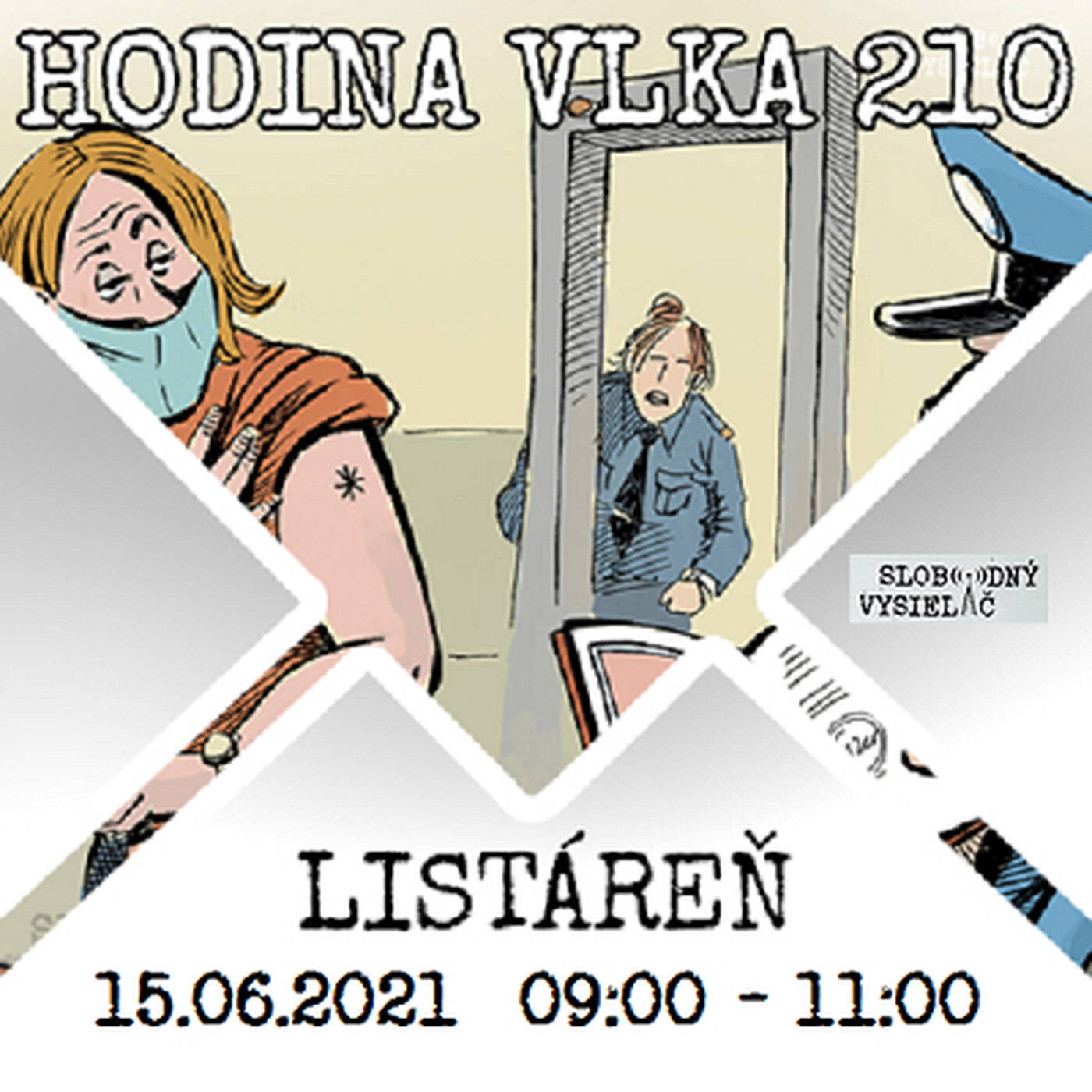 Hodina Vlka 210 - 2021-06-15 listáreň episode artwork