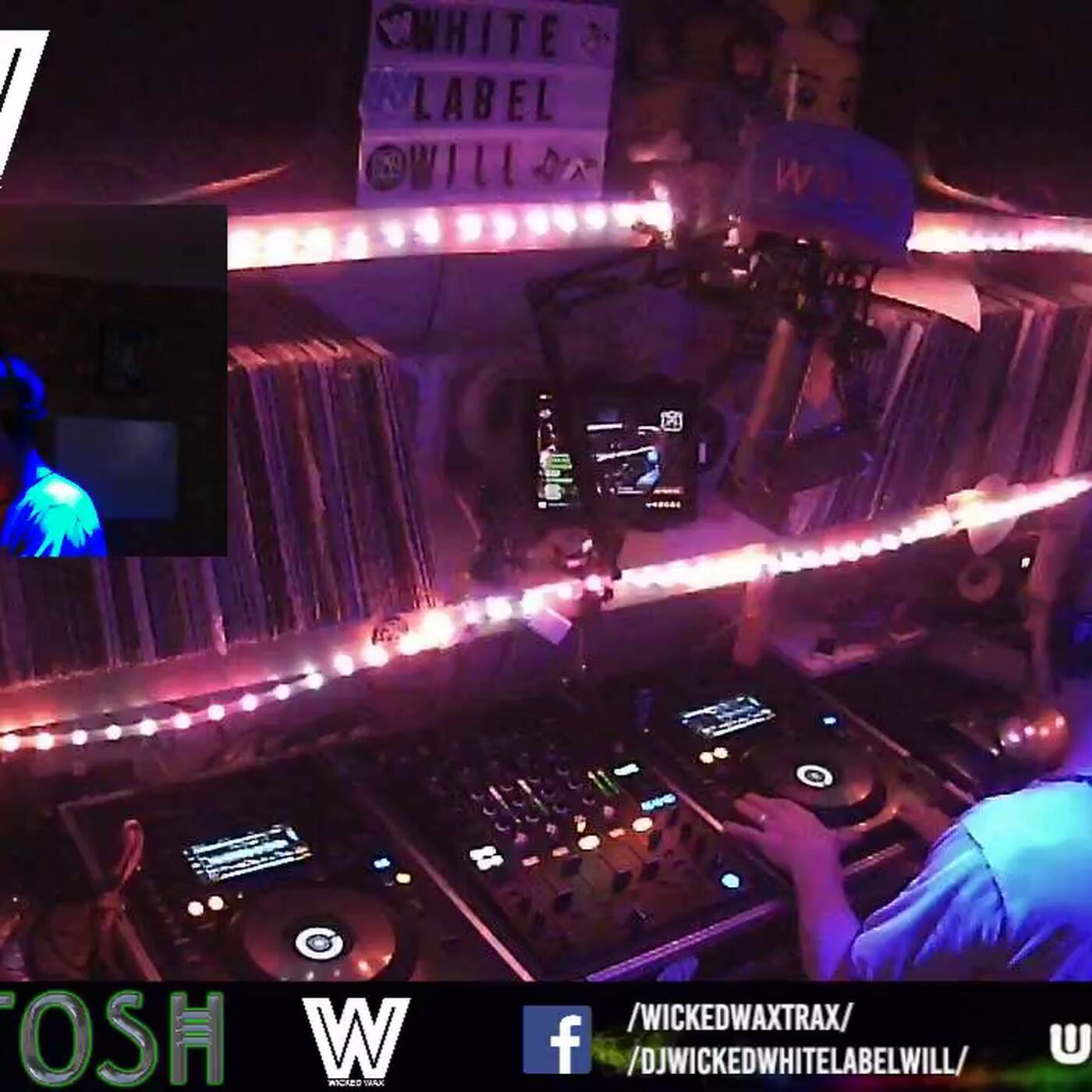 "Wicked wax jackin traxx ep 045 with white-label will episode artwork
