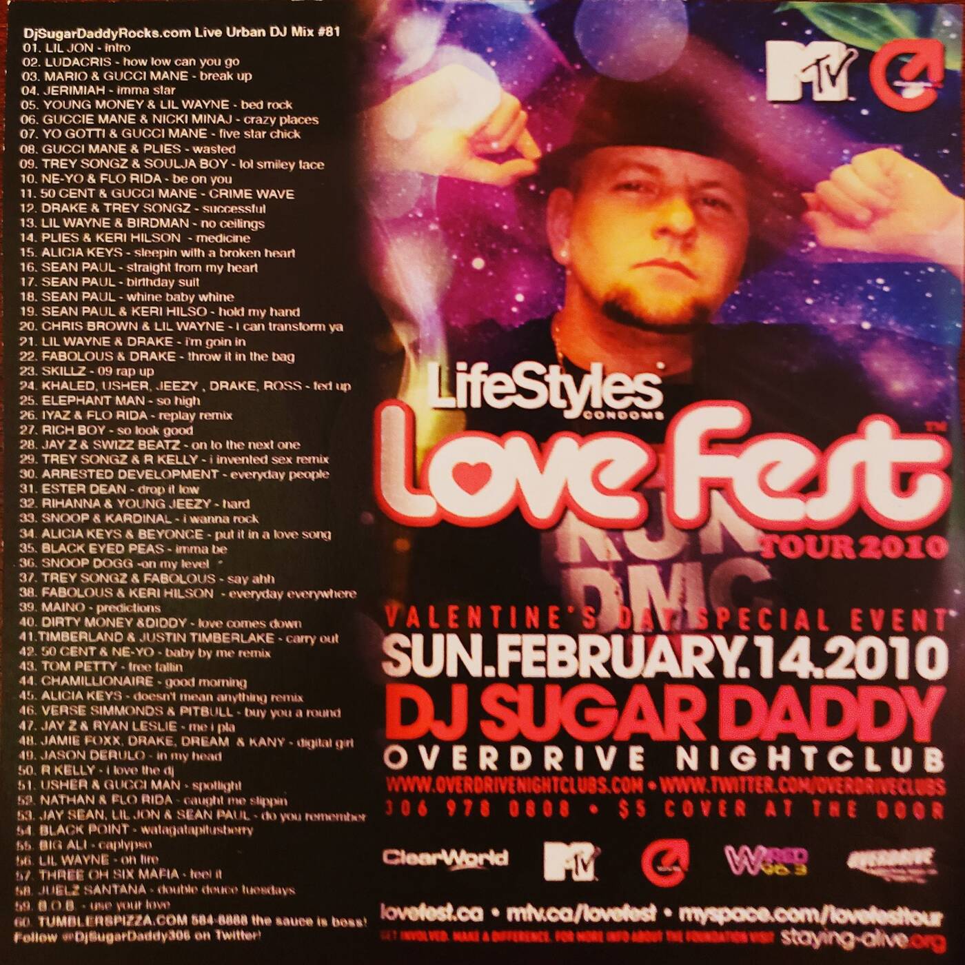 Live Urban DJ Mix #81 MTV Lovefest episode artwork