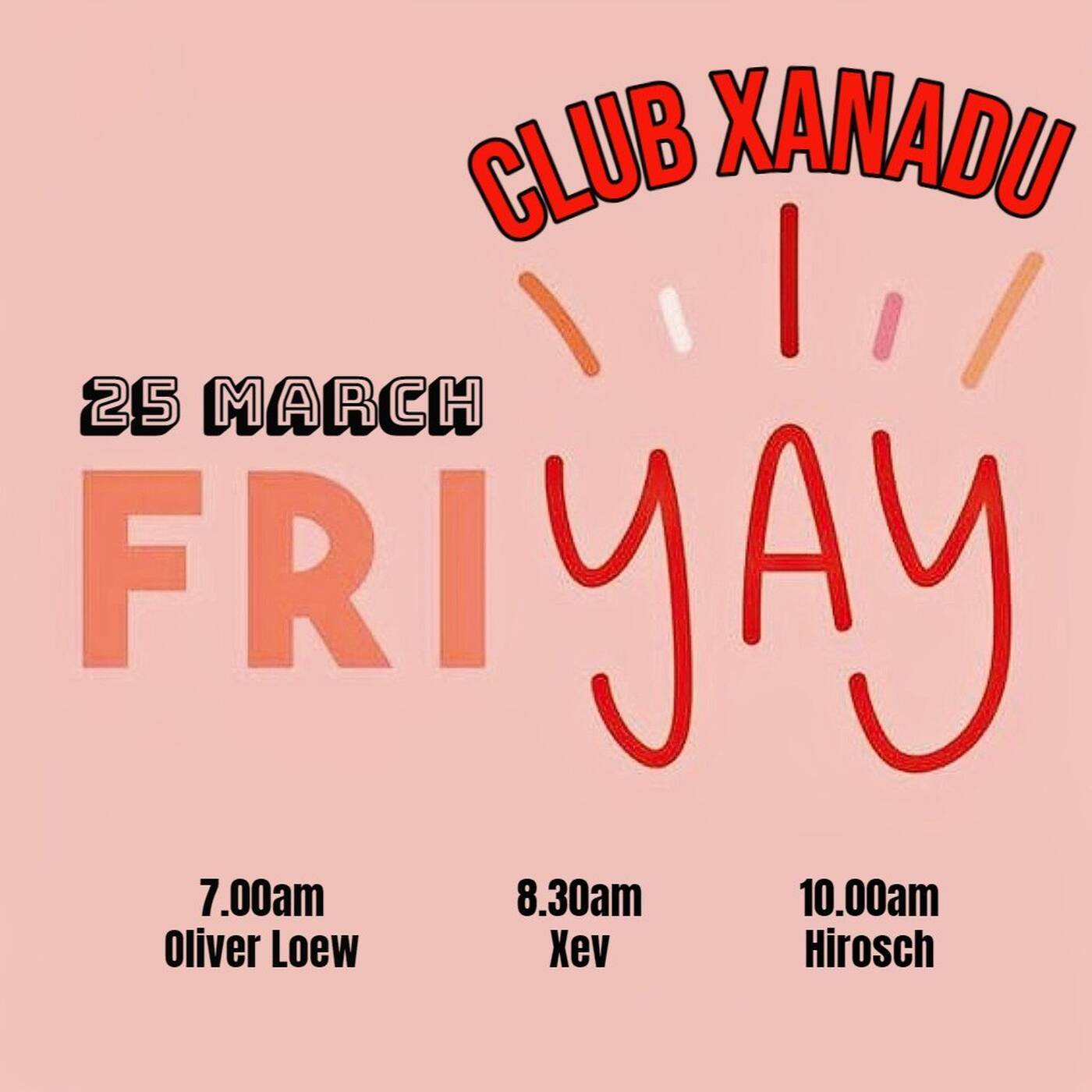 Oliver Loew | Friday Deep & Dub Session | Xanadu Club 25th March 2022 episode artwork