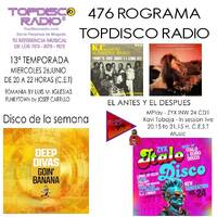 476 Programa Topdisco Radio - ZYX Italo Disco Radio Show 22 - Funkytown - 90Mania - 26.06.24 by Topdisco Radio