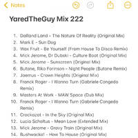 YaredTheGuy Mix 222 by Yaredtheguy