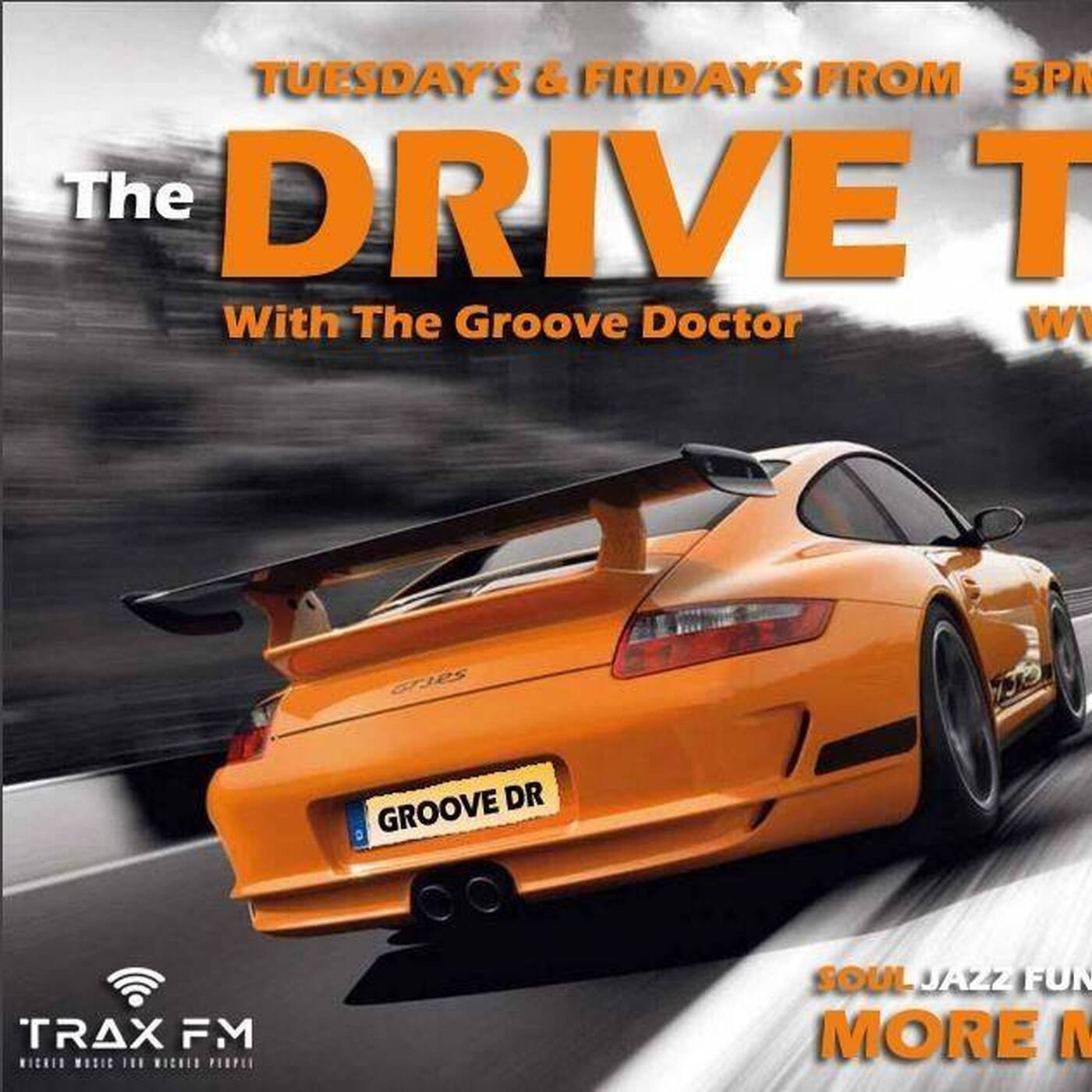 The Groove Doctor's Friday Drive Time Replay show On www.traxfm.org - 23rd September 2022 episode artwork