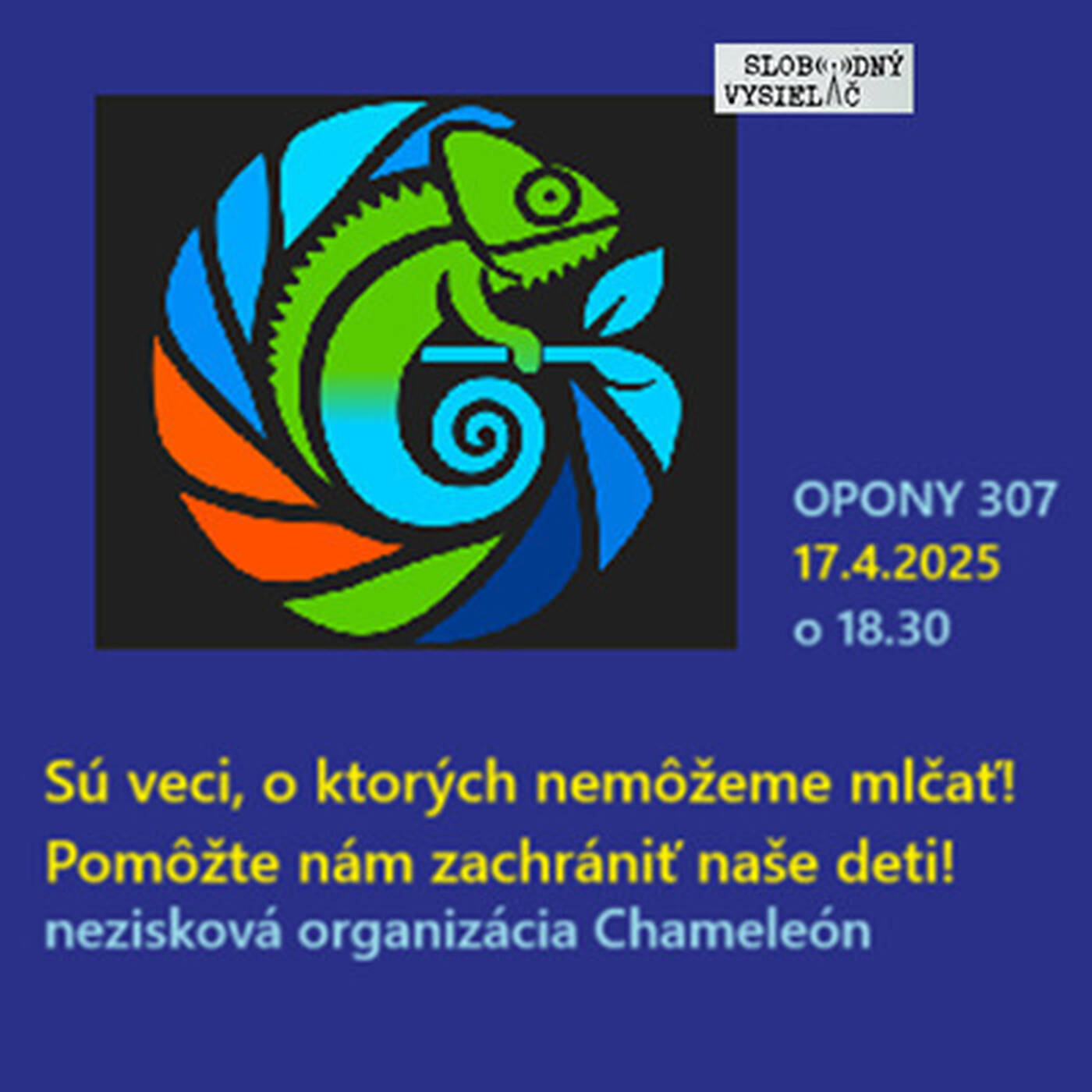 Opony 307 - 2025-04-17 „S Chameleónom proti nelátkovým závislostiam“ episode artwork