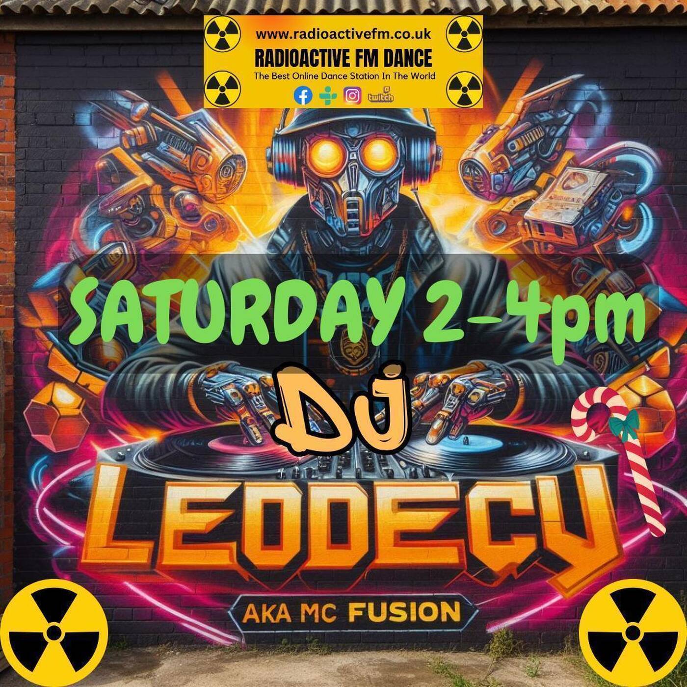 Leodecy Live, RadioActive Fm B2b In Effect Radio B2b Evolution Radio, 5.4.25, 2-4pm, Old Skool DnB Bangers episode artwork