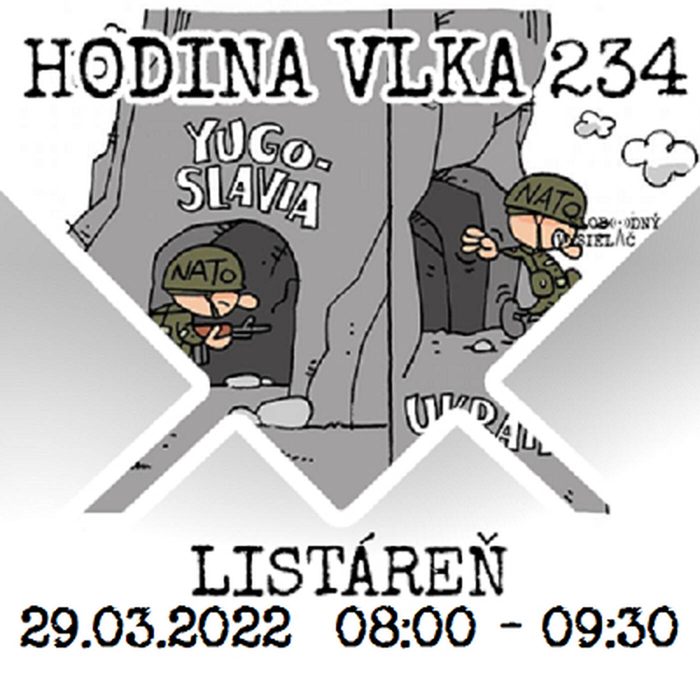 Hodina Vlka 234 - 2022-03-29 listáreň episode artwork