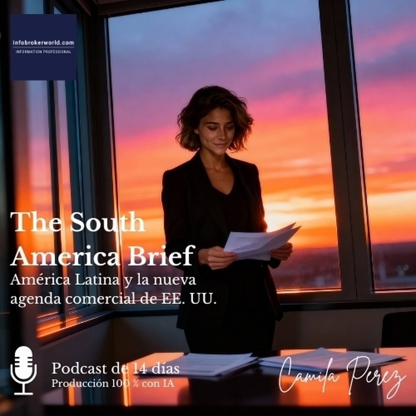 América Latina y la nueva agenda comercial de EE. UU.  - The South America Brief 2025#42 episode artwork