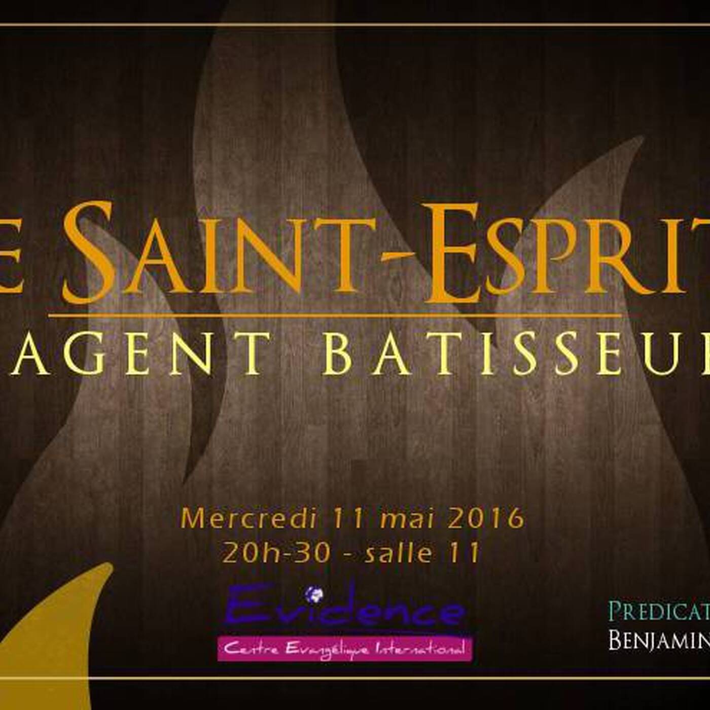 Le Saint-Esprit, l’agent bâtisseur episode artwork