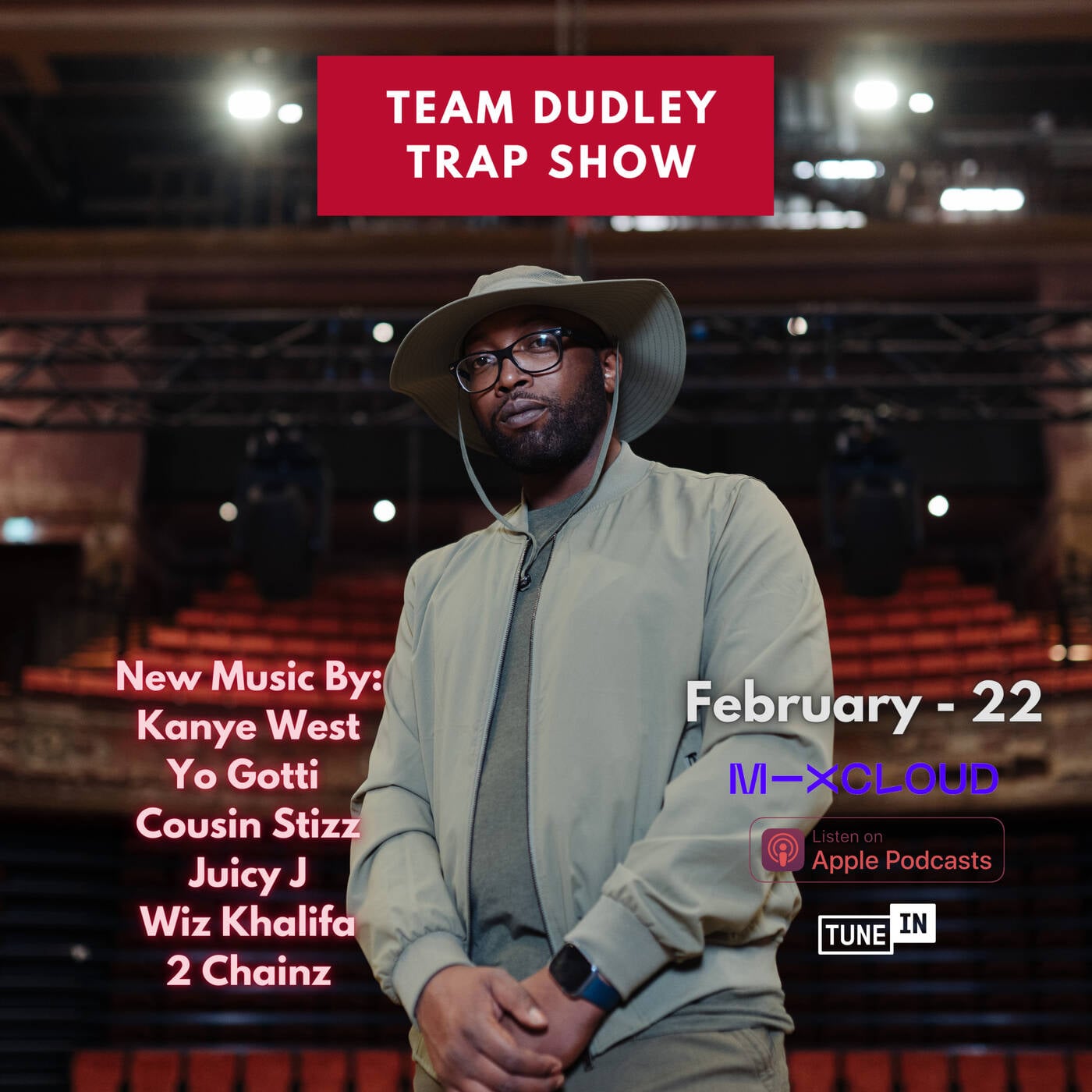Team Dudley Trap Show - Feb 2022 - Donda 2, Yo Gotti, Cousin Stizz, Juicy J, Wiz Khalifa, 2 Chainz episode artwork