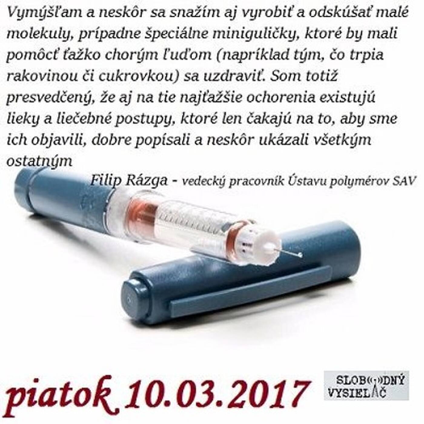 V prvej línii - 2017-03-10 Vyliečiteľná cukrovka? episode artwork