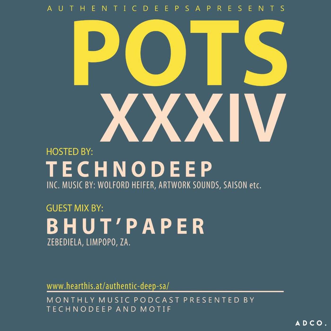 Portraits Of The Soul - XXXIV (Guest Mix by Bhut' Paper) episode artwork