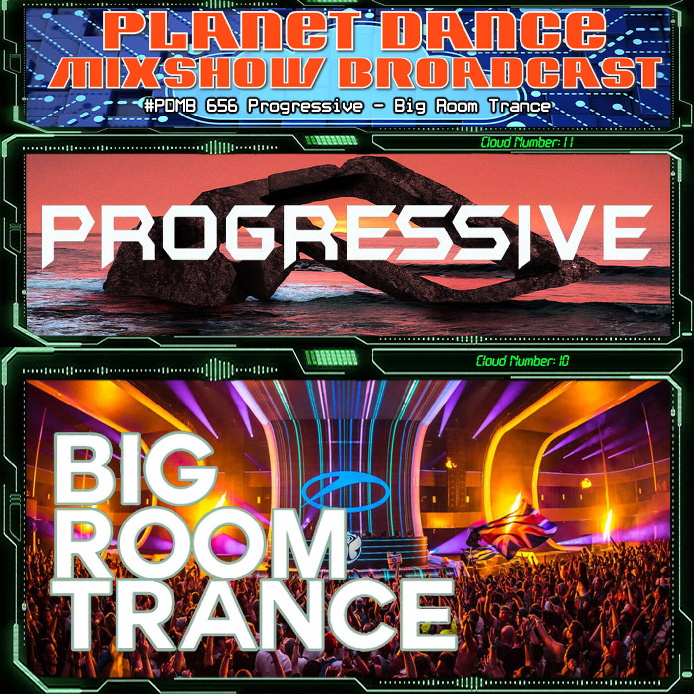 Planet Dance Mixshow Broadcast 656 Progressive - Big Room Trance episode artwork