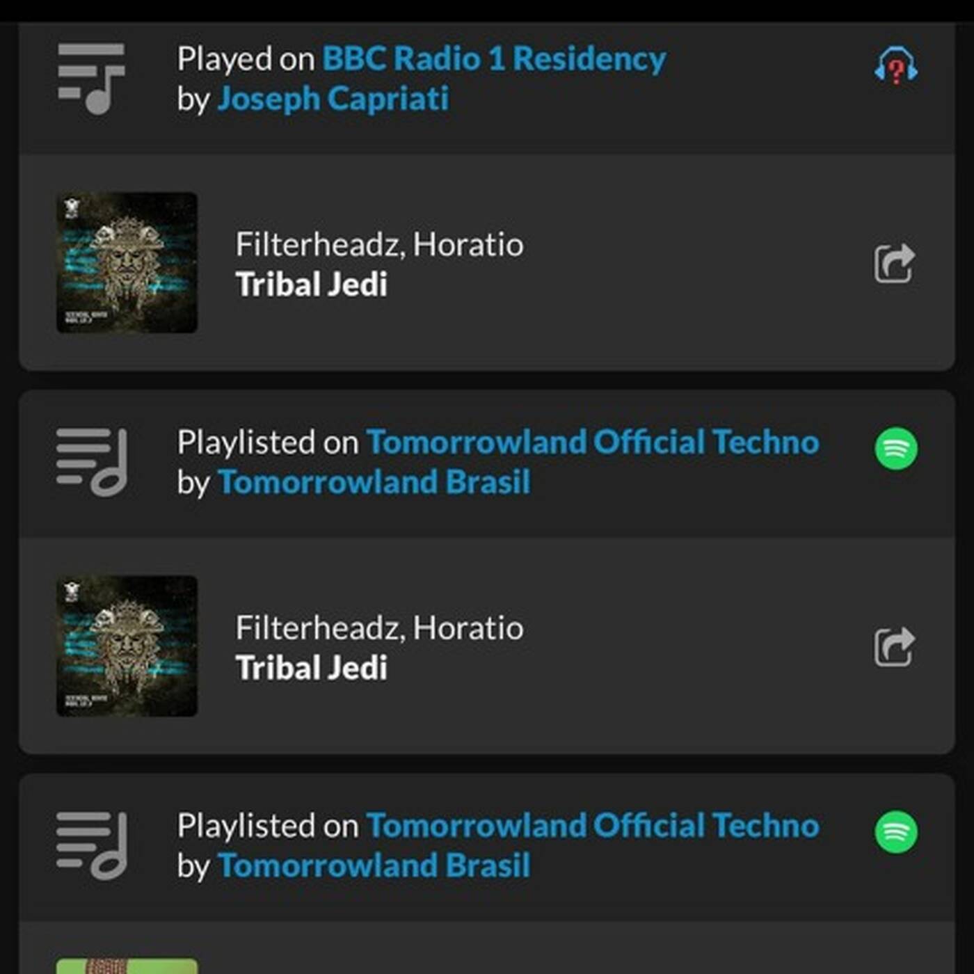 JOSEPH CAPRIATI PLAYING HORATIO & FILTERHEADZ X TRIBAL JEDI IN BBC RADIO 1 RESIDENCY episode artwork