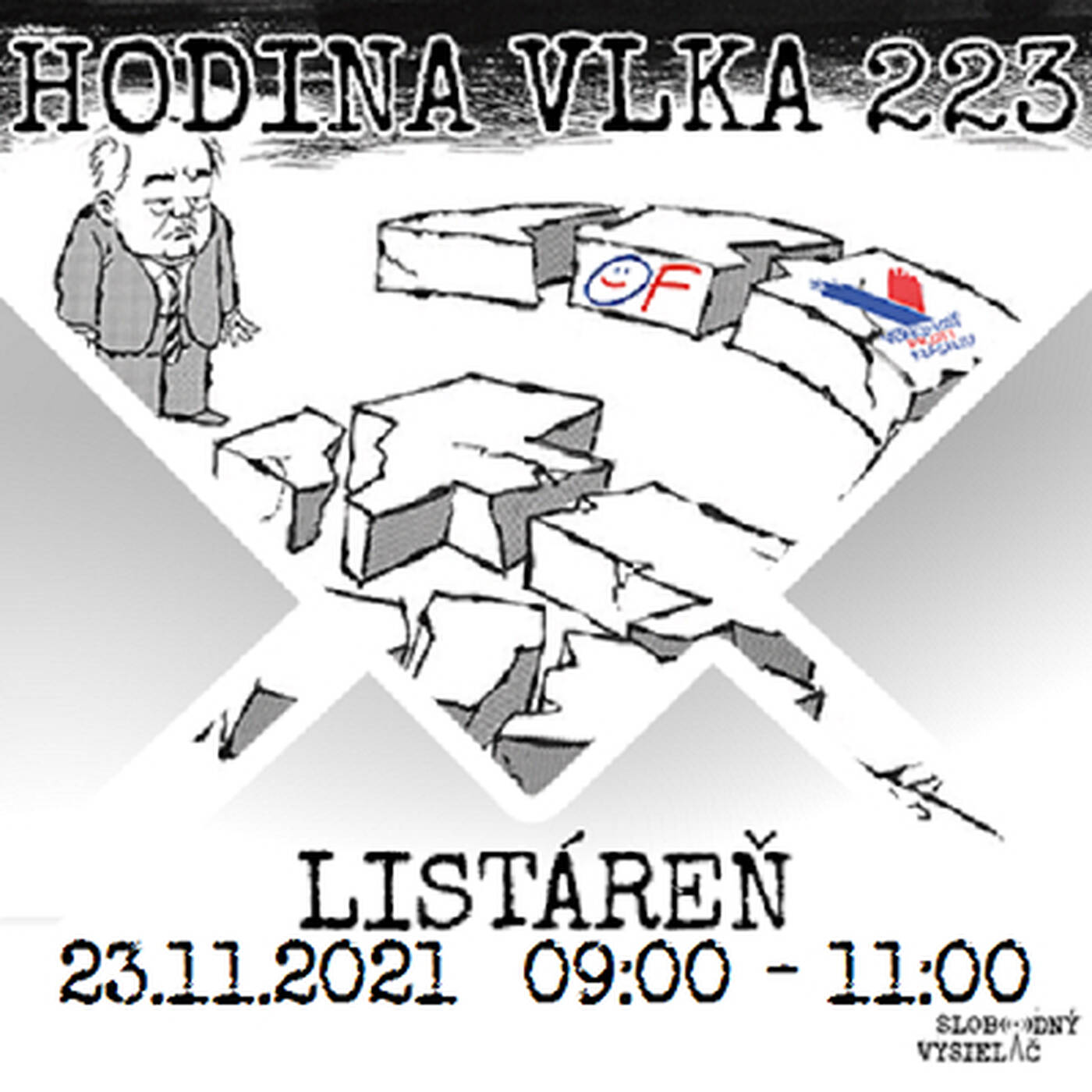 Hodina Vlka 223 - 2021-11-23 listáreň episode artwork