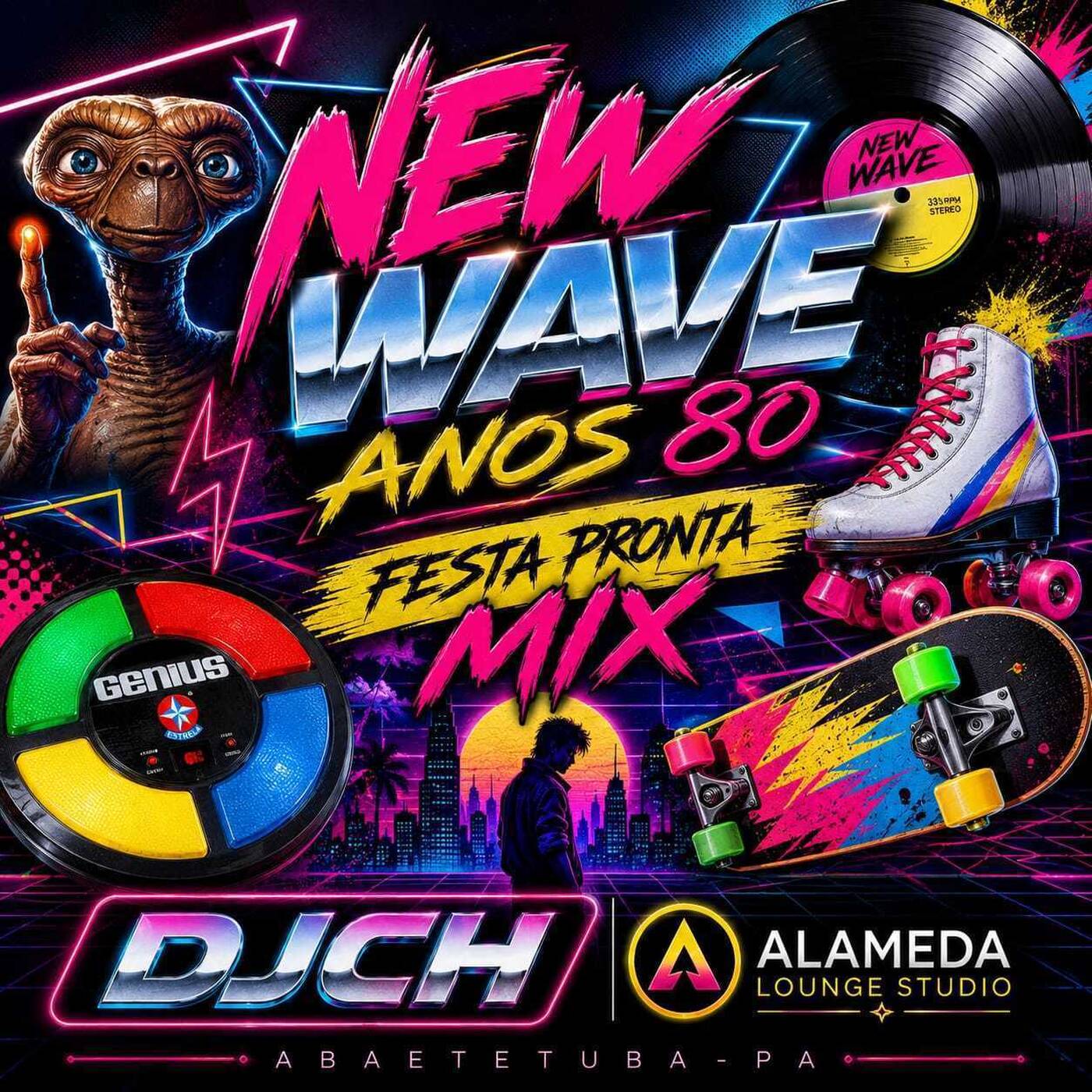 NEW WAVE ANOS 80 FESTA PRONTA MIX BY DJ CH episode artwork