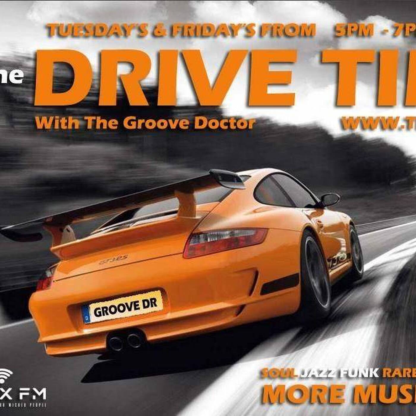 The Groove Doctor's Friday Drive Time Replay show On www.traxfm.org - 24th February 2023 episode artwork