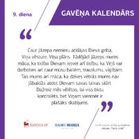 Gavēņa kalendārs | RML S06E10 | Gavēņa 9. diena | Māc. Edgars Godiņš | 26.02.2021 by Radio Marija Latvija