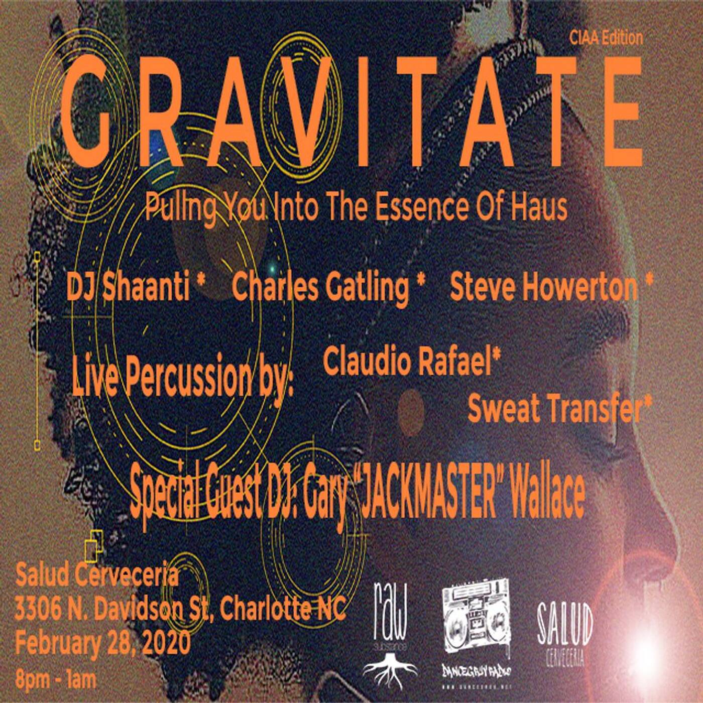 GRAVITATE Party February 2020 CIAA WEEKEND Charlotte NC