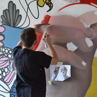 SERGIY LYSIUK aka ARM - Mural Artist &amp; Contemporary Painter - Chernivtsi - [ UKRAINE ] by Radio X Interviews