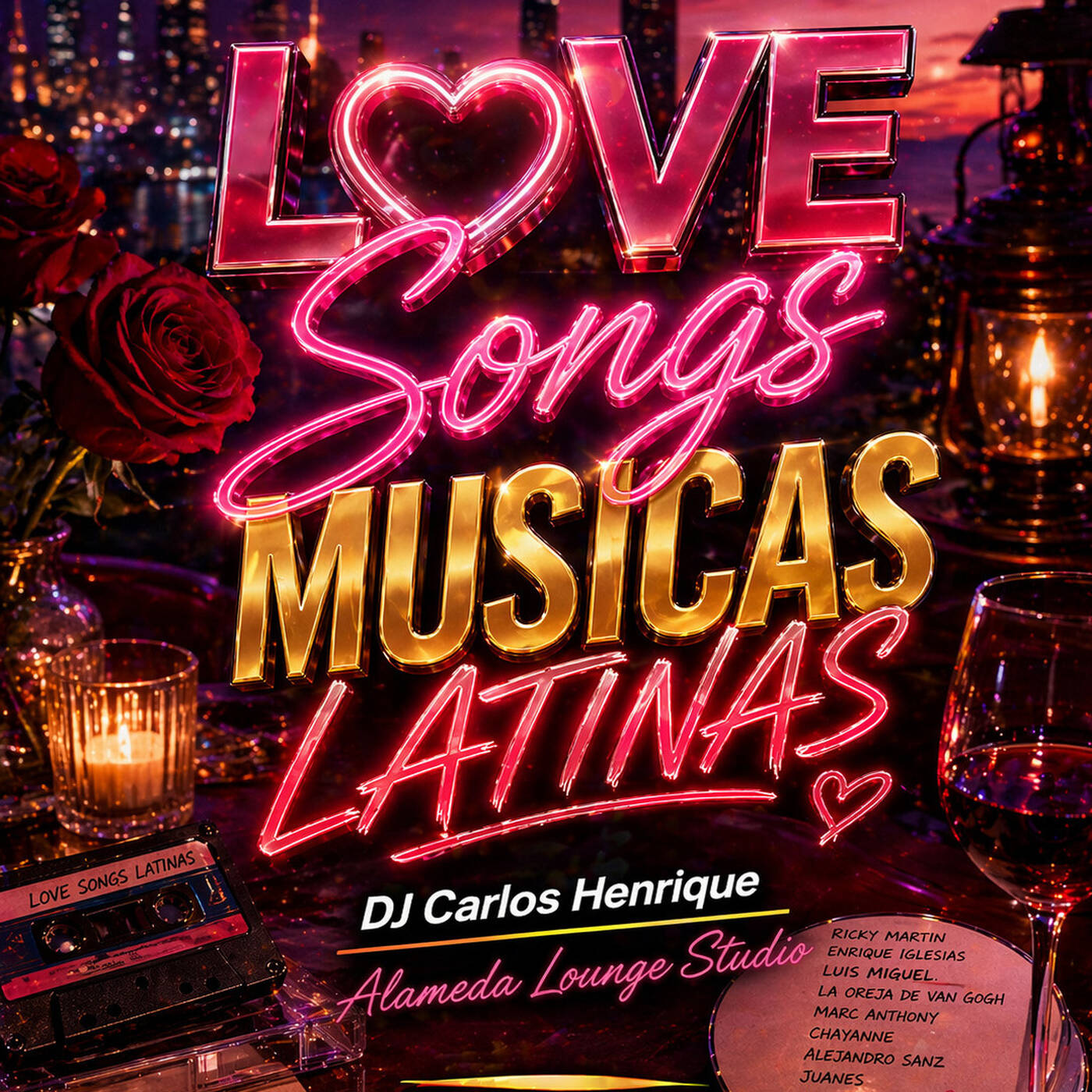 LOVE SONGS LATINO MUSIC DJCH episode artwork