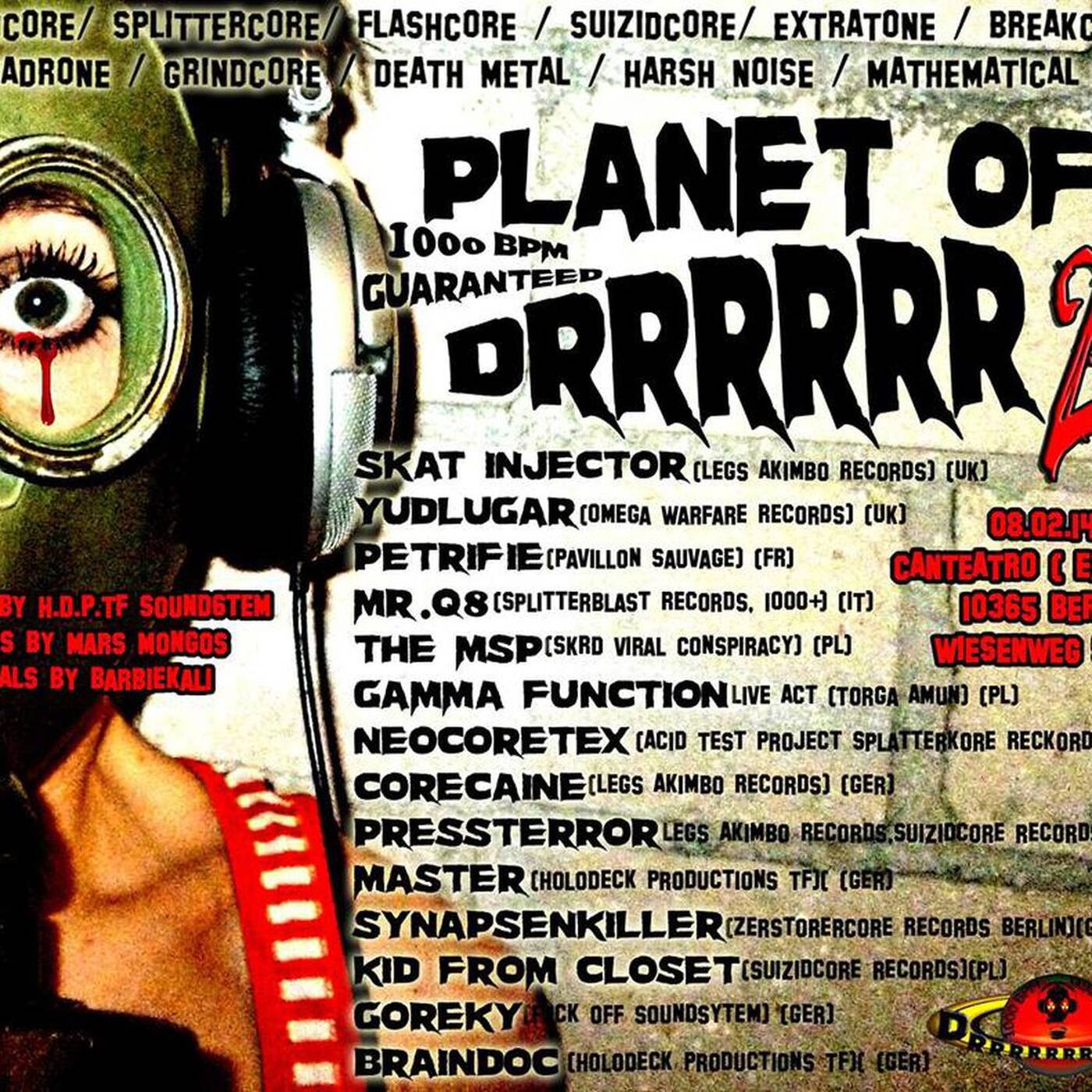 MasteR @ Planet of DRRRRRRRR 2 - Kili-Manjaro Berlin- 08.02.14 episode artwork