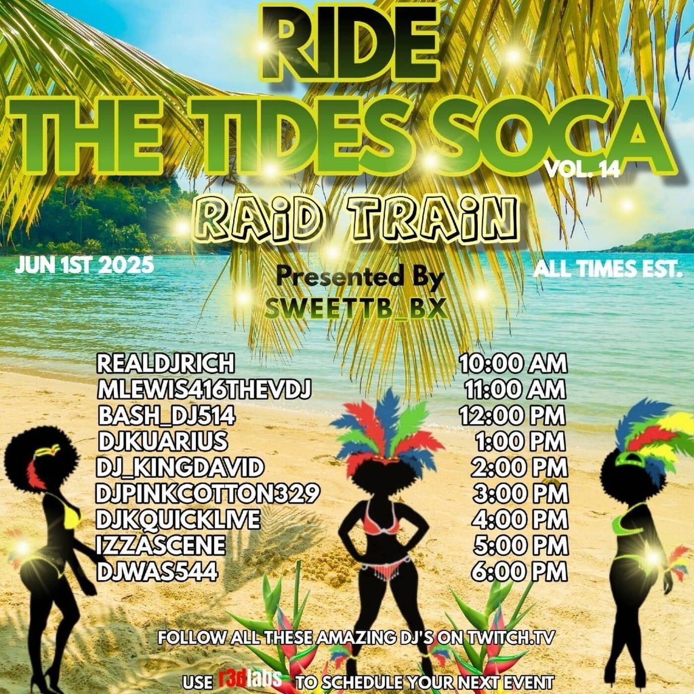 RIDETHETIDESSOCARAIDTRAINVOL.14 Presented By @sweettb_bx 4-5PMEST‼️(JUNE 01, 2025) episode artwork