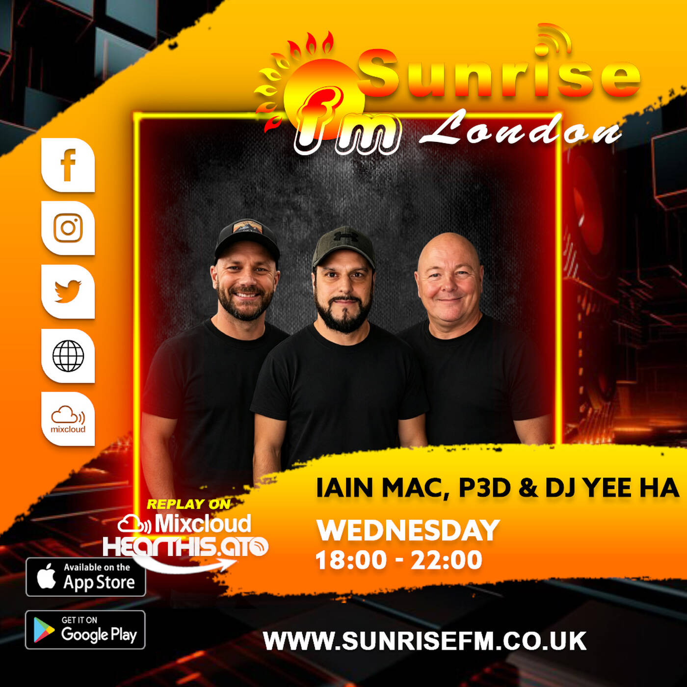 Iain Mac, P3D & DJ Yee Ha - Wed 3rd Jun 2026 episode artwork