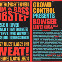 Crowd Control Promomix 27.07.12 @ Sweat by Dubbalot
