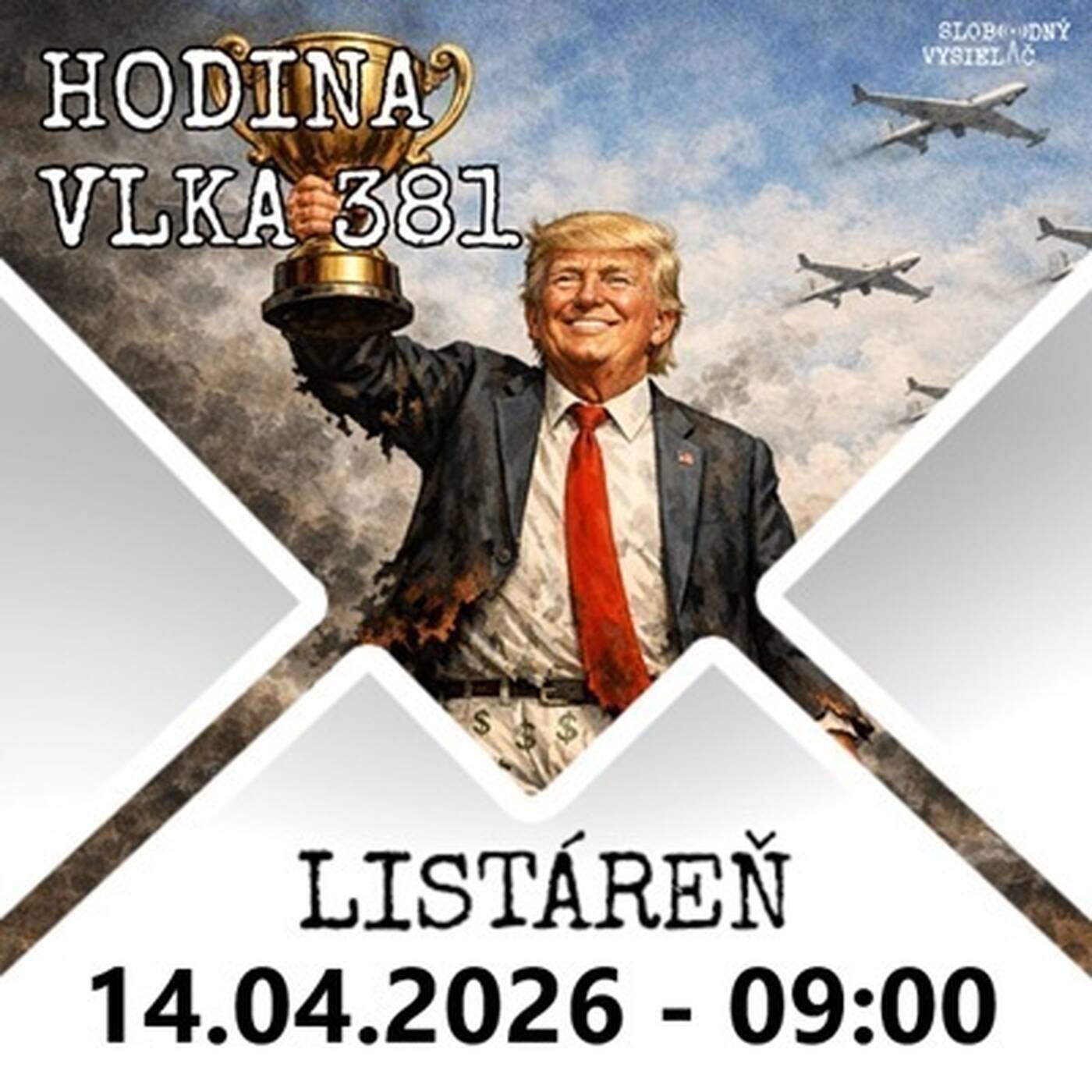 Hodina vlka 381 - 2026-04-14 listáreň episode artwork
