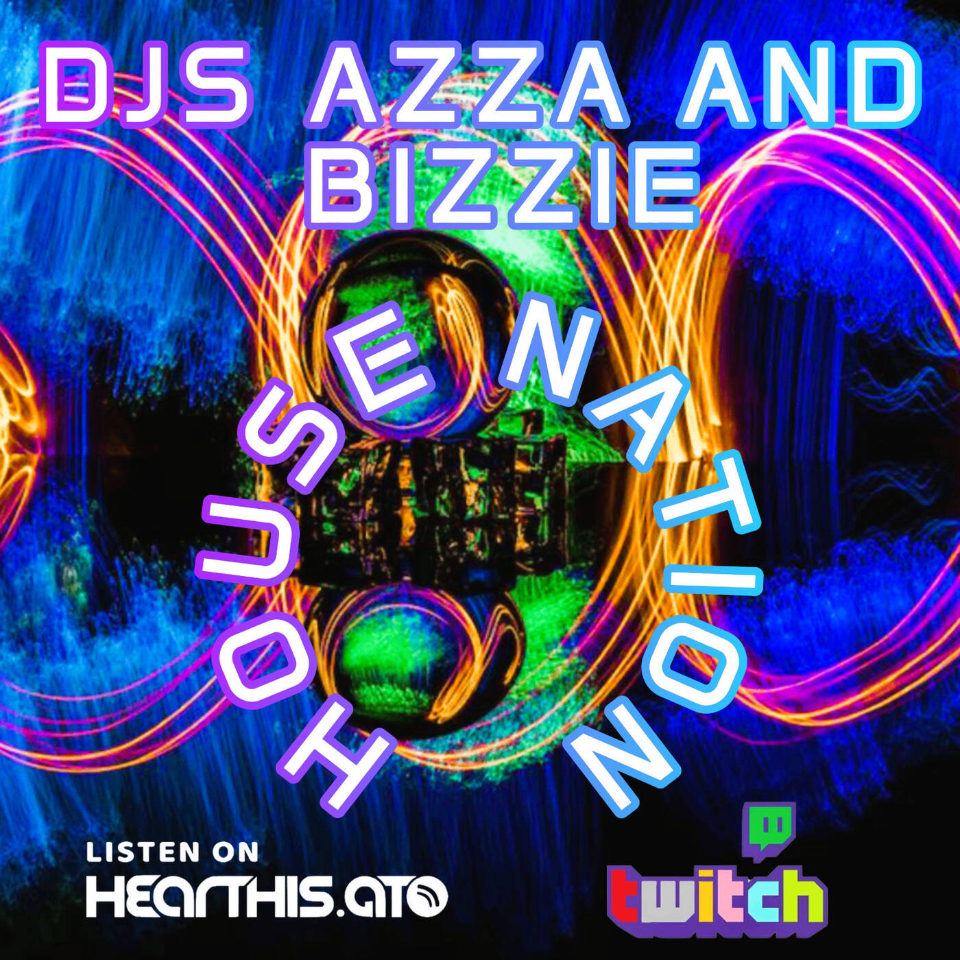 Azza and Bizzie House Nation 16th Nov 2025 episode artwork