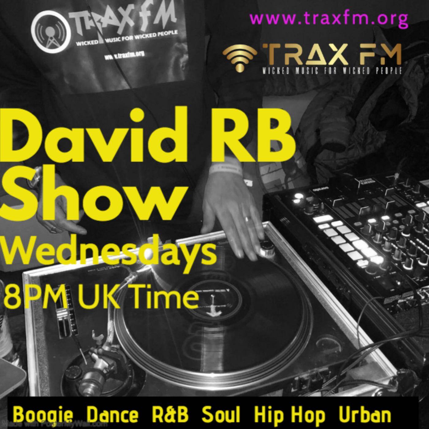 David RB Show Replay On www.traxfm.org - 19th April 2023 episode artwork