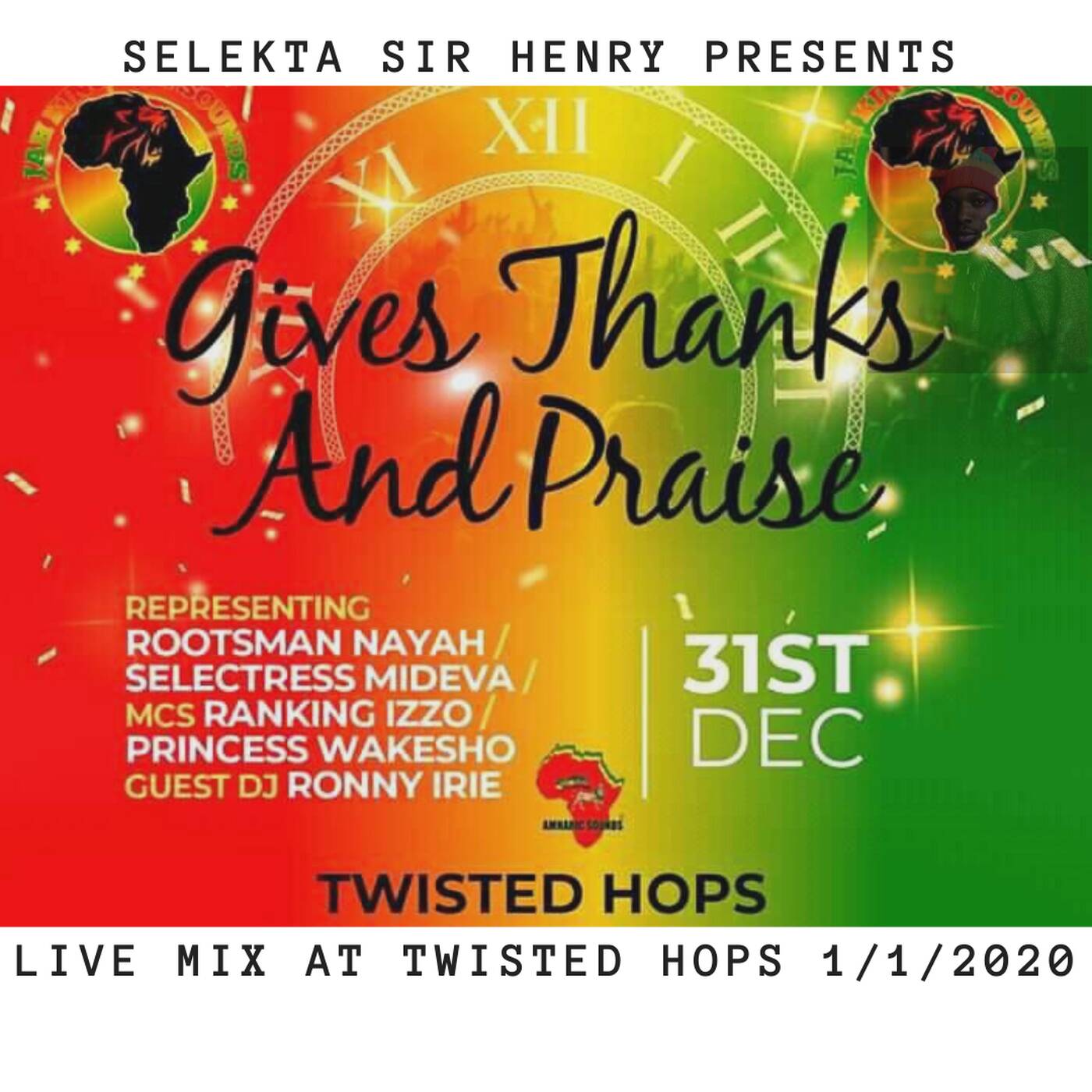 Selekta Sir Henry Surprise Set at Twisted Hops Hosted By Jah Kingdom Sound episode artwork