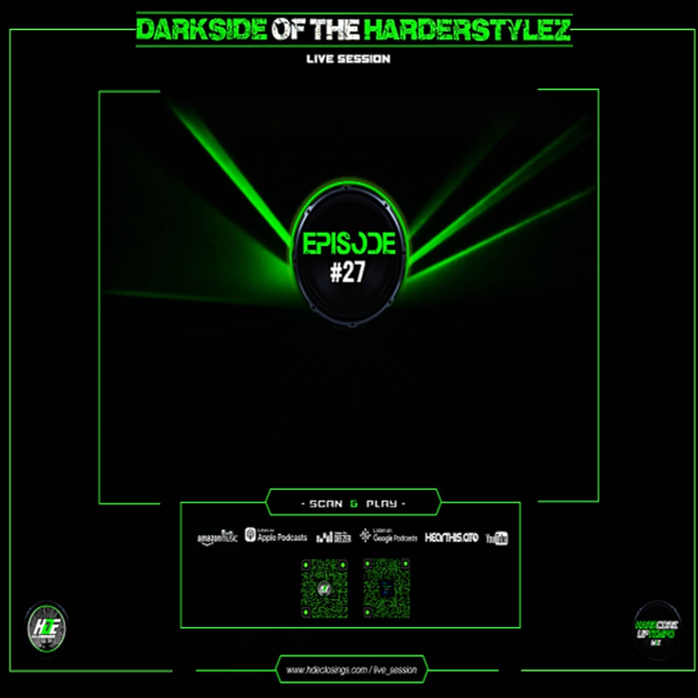 Darkside of the Harderstylez - Live Session\'s