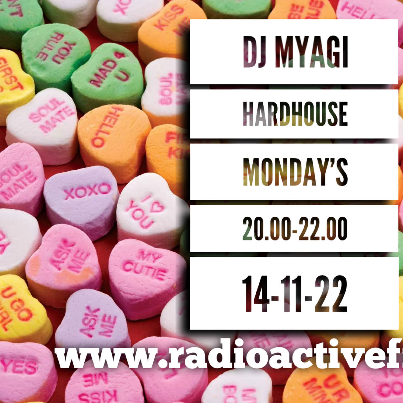 Dj Myagi Hardhouse Monday 14-11-22