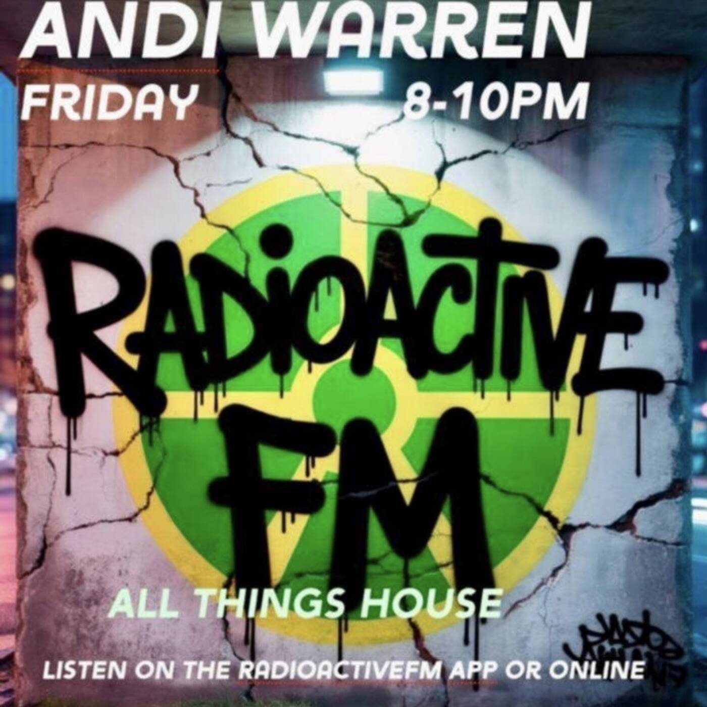 AndiWarren - Warren takeover Filthy Tech Friday night live episode artwork