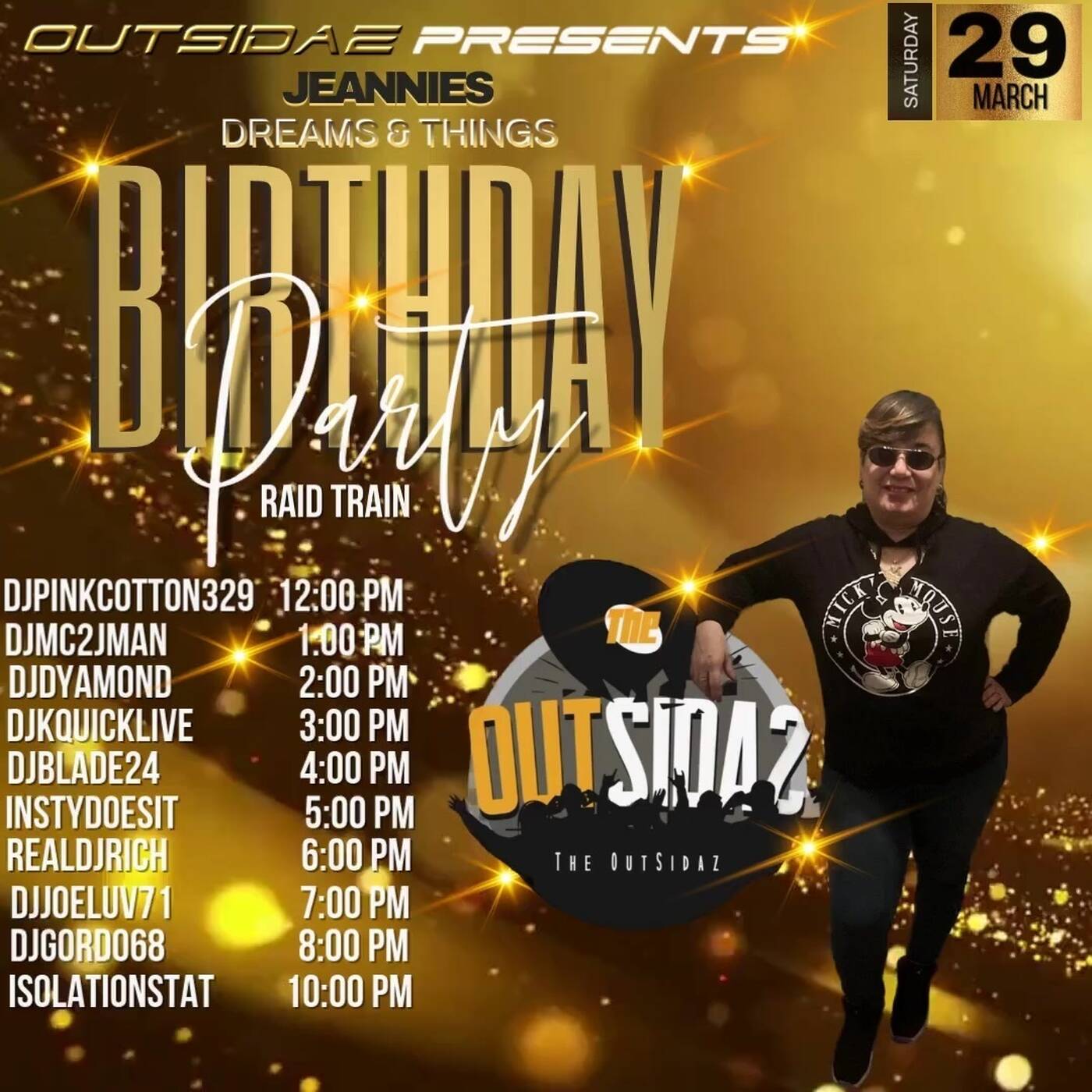 JEANNIESDREAMS&THINGSB-DAYPARTYRAIDTRAINPresented By The OutSidaz 3-4PMEST‼️(MAR 29, 2025) episode artwork