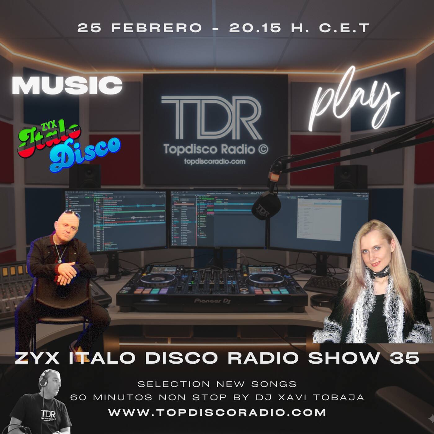 Music Play Programa 299 ZYX Italo Disco Radio Show 35 episode artwork