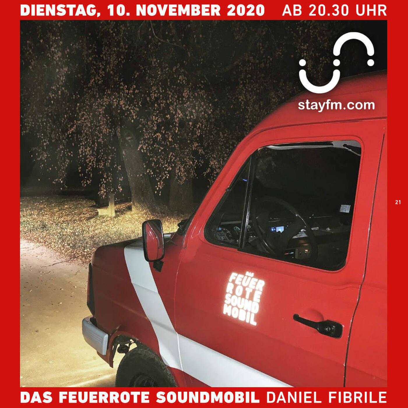 das feuerrote soundmobil 21 - daniel fibrile - 10.11.20 episode artwork